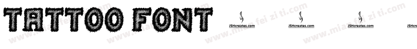 Tattoo font字体转换